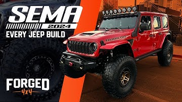 Best Jeep Wranglers & Gladiators at SEMA SHOW 2024