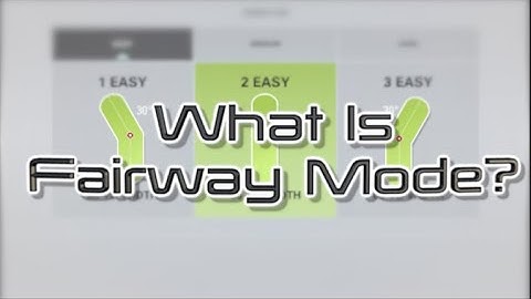 SkyTrak Quick Tip: Fairway Mode