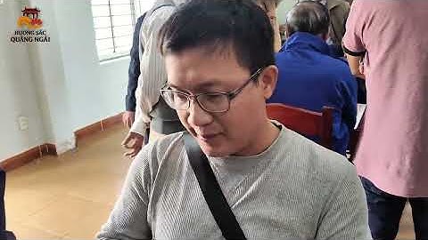 Vòng loại giải cờ tướng Đại hội Thể dục Thể thao xã Vạn Tường lần 1 năm 2025 Hương sắc Quảng Ngãi