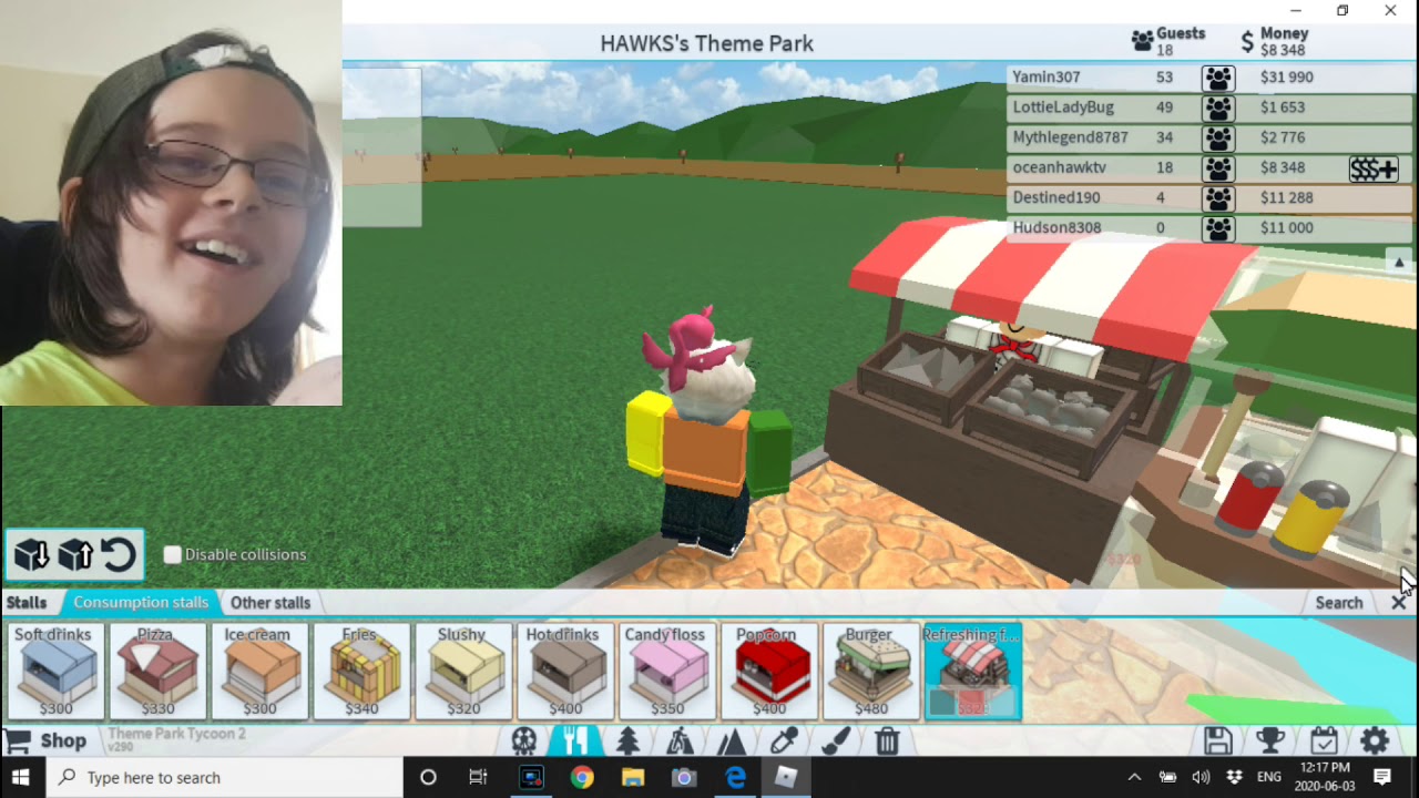 Kid verses Dad Roblox Theme Park Creator episode 1