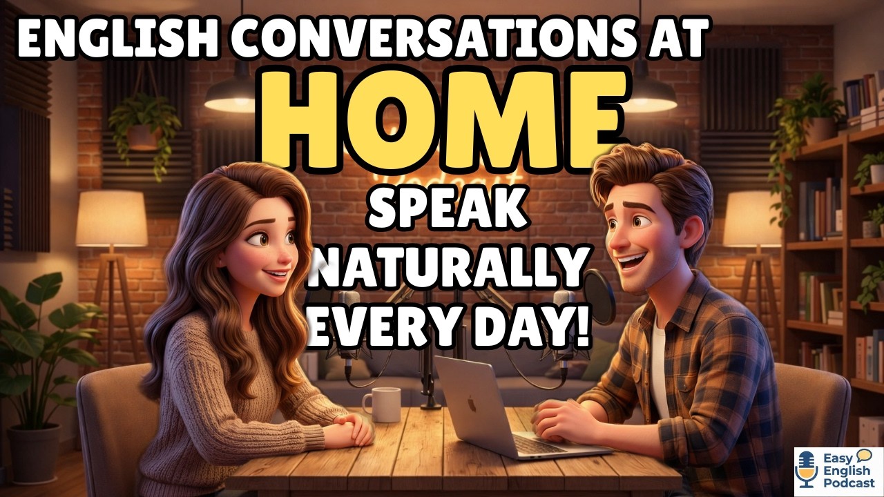 English Conversations at Home 🏠 | Simple Speaking Practice for Beginners | Easy English Podcast