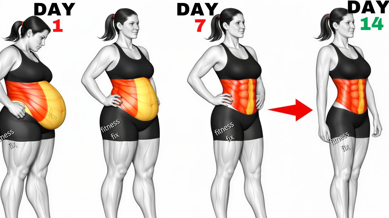 TONE Your Abs in 30 Days with the MOST EFFECTIVE 12 Exercise Routine ...