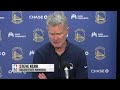 Steve Kerr Recaps Golden State Warriors Loss to Memphis Grizzles | Dec. 19, 2024