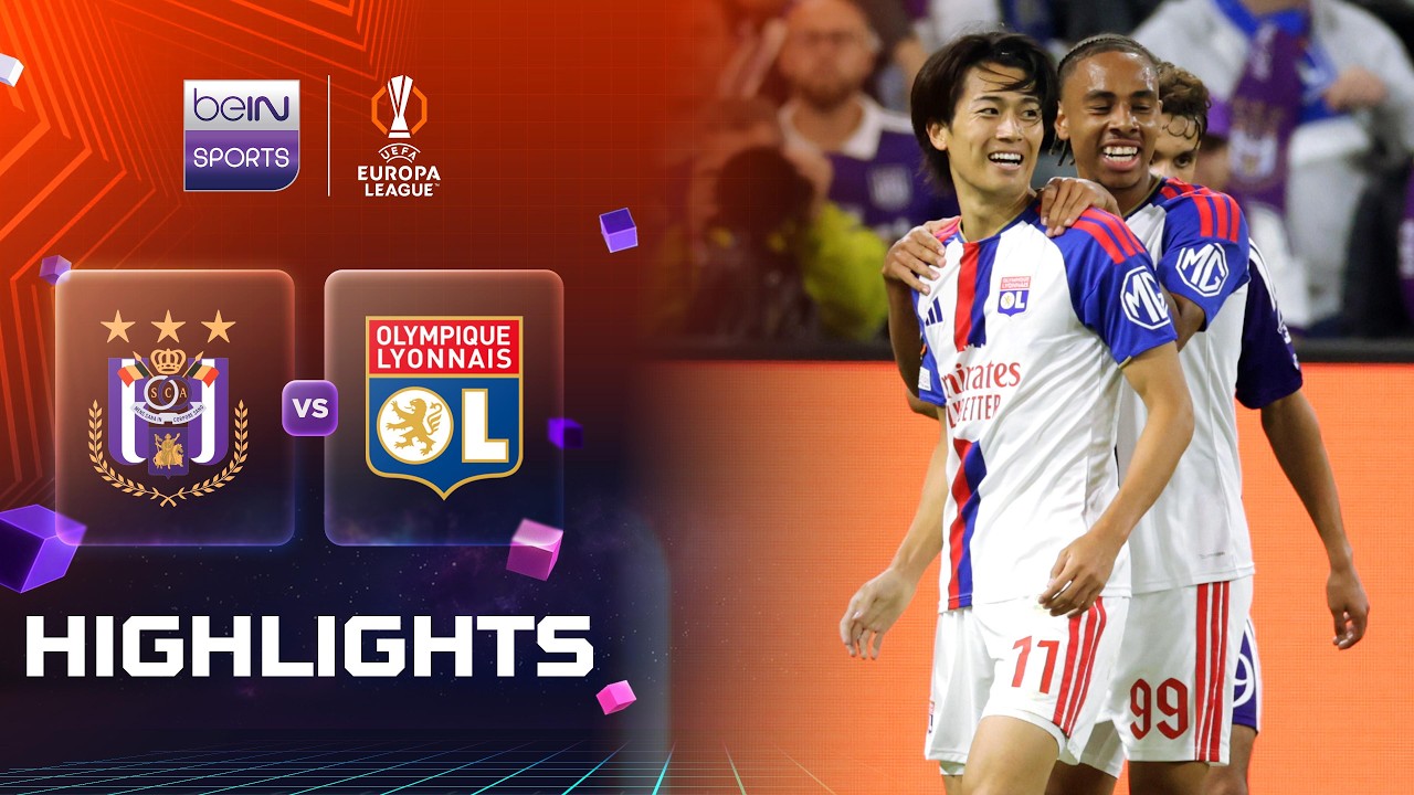 RSC Anderlecht 1-2 Lyon | Europa League 26/27 Match Highlights