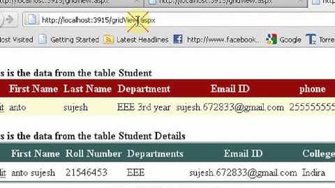 Asp.Net tutorial in tamil part - 16 How to Insert data to the SQL database