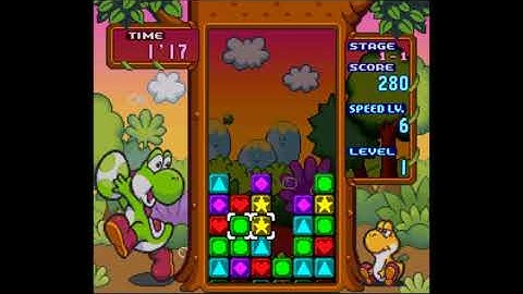 Tetris Attack (SNES)- Gameplay