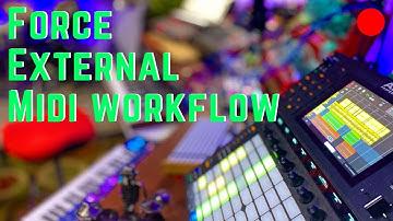Akai Force Midi | Routing External Hardware | Live Stream Tutorials