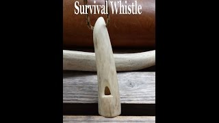 Making a Deer Antler Survival Whistle