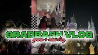 GRADBASH VLOG 2K25 🎢 | Grwm + Mini Vlog #gradbash #univeralstudios #senioryear