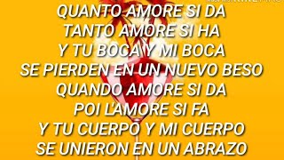 Video thumbnail of "Gigi D'Alessio - Quanto Amore Si Da (Testo con Audio e Lyrics Video) ft. Gue Pequeno"