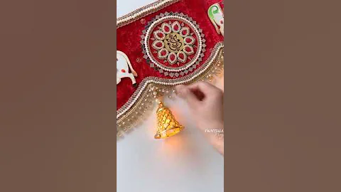 Painting Diwali Home Decoration Idea 🪔 😱 #shorts