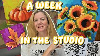 A Week in the Life of an Artist - Studio Vlog