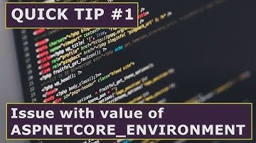 Quick Tip Saturday #1 | ASPNETCORE Environment Variable is incorrect | .NETCore | Azure | IIS