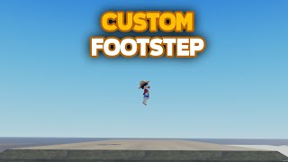 How to Create Custom Footsteps & Wind Effects (Free Model) | Roblox Studio Indonesia