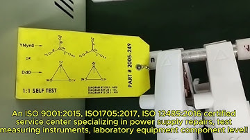 Expert Megger TAU3 True 3 Phase Transformer Repair & Calibration Dynamics Circuit (S) Pte. Ltd.