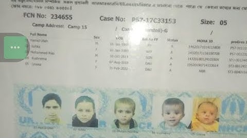 Family Attestation Please share this video in Rohingya English Class