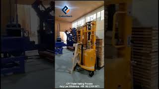 Automatic Wooden CP7 Pallet Nailing Machine#epal #pallet #palletnailer #europallet #cp7 #blockpallet