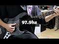 【BASS COVER】97.9hz - Suspended 4th【ベース弾きました】
