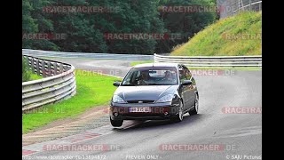 Touristenfahrten Nürburgring Nordschleife  | BTG : 9min10s | Ford Focus ST170 (15/08/2021)