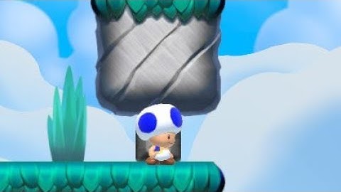 How To Make Blocks That You Can Walk Through - Mario Maker 2