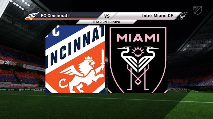 FC Cincinnati vs Inter Miami CF - MLS - 16th July 2025 Full Match 4K - FC 25 Gameplay