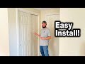 How to Install Sliding Bypass Closet Doors | Every Step in Detail!