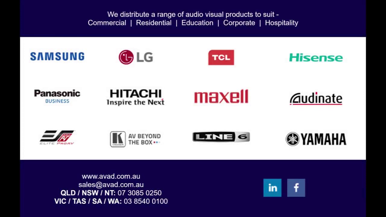 AVA Distribution Pty Ltd Who Are We?.. Audio Visual Distribution