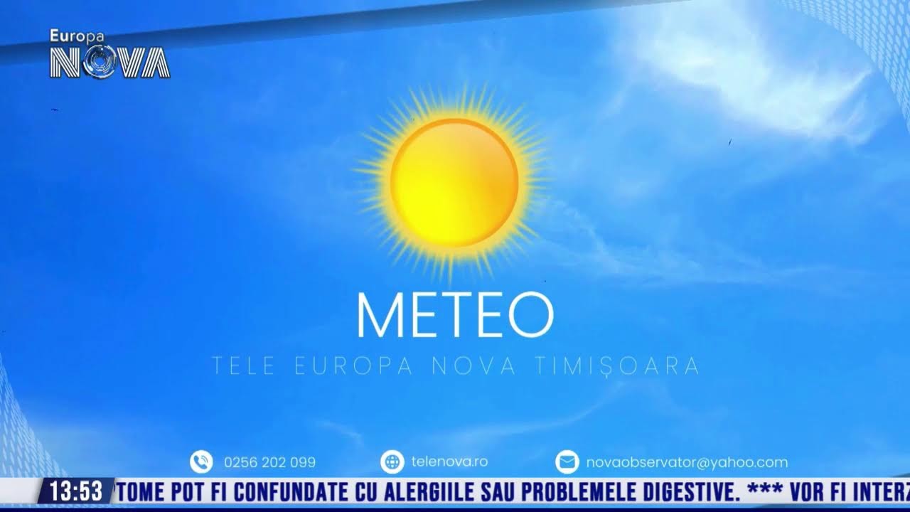 ÎN DIRECT - Știrile orei 13:30 - 09.09.2025 - Tele Europa Nova Timișoara ÎN DIRECT - Știrile orei 13:30 - 09.09.2025 - Tele Europa Nova Timișoara