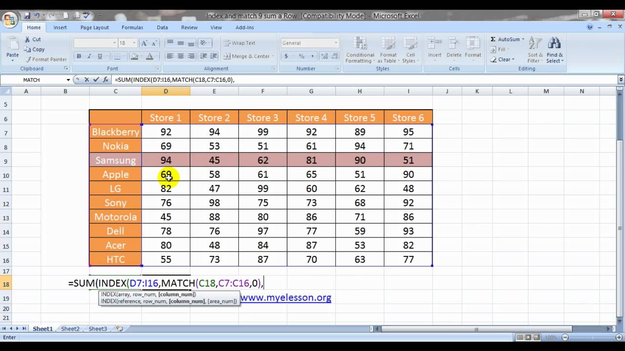 Match rows. Excel learn. Индекс английский роз в EXL.