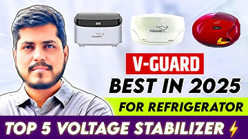 Top 5 Best V- Guard Voltage Stabilizer In India 2025 | Voltage Stabilizer For Refrigerator/ Fridge