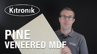 High quality Pine Veneered MDF panel - from Kitronik
