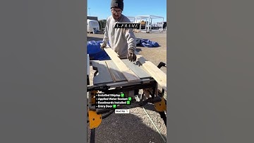 How to build an Aframe cabin step by step 🔨 #aframe #aframecabin #aframehouse #tinyhome