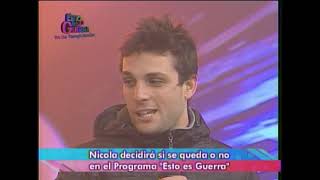 Esto es Guerra: Angie y Nicola se reconcilian - 04/12/2012