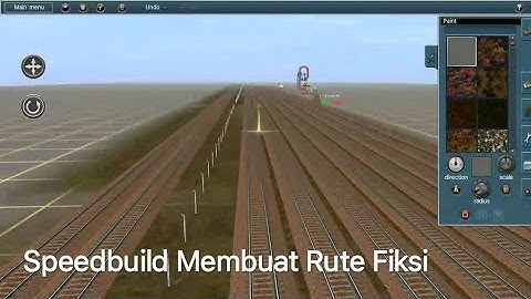 Trainz Speedbuild | Membuat Rute Fiksi Part 1