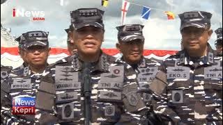 Kasal Laksamana TNI Muhammad Ali Luncurkan Dua Kapal KRI di Batam - INEWS