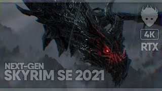 [4K] Скайрим Лучшая Сборка 2021 гайд по моддингу 🅥 Skyrim SE Best Next Gen Graphics 1000+ mods