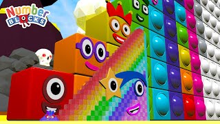 Numberblocks Step Squad 667, 750,000 to 15,000,000 BIGGEST  Learn to Count Big Numbers!