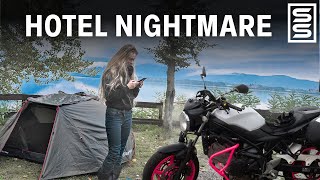 Motorcycle Touring Hotel NIGHTMARE!