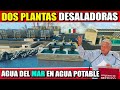 Buenas Noticias, construirán dos Plantas Desalinizadoras para obtener agua potable del Mar