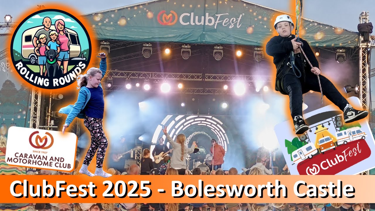 Is Clubfest the Best UK Caravan Festival? | Our Full 4-Day Vlog 🚐🎪🎸