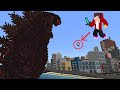 超巨大ゴジラから町を守ろうとした結果！？【まいくら・マインクラフト】