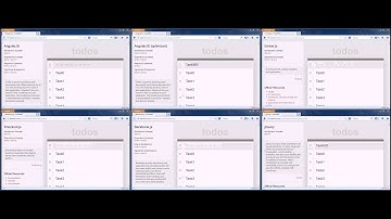 Todo MVC Selenium WebDriven benchmark