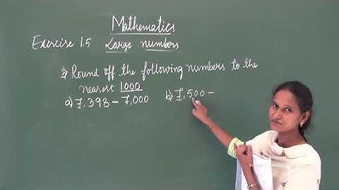 CBSE 4 - MATHEMATICS - LARGE NUMBERS - PART 5
