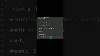 #30 | C programming Basics | Coding Exercise31  #shorts #clanguage