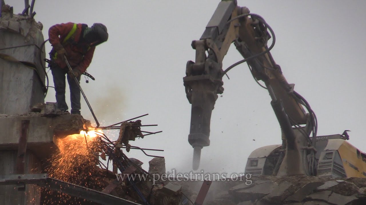 Office Bldg Demolition 1, Upton St, D.C.