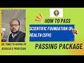 Scientific Foundation of Health VTU Passing Package | Must-Know Tips to Clear 22SFH18/28 Easily