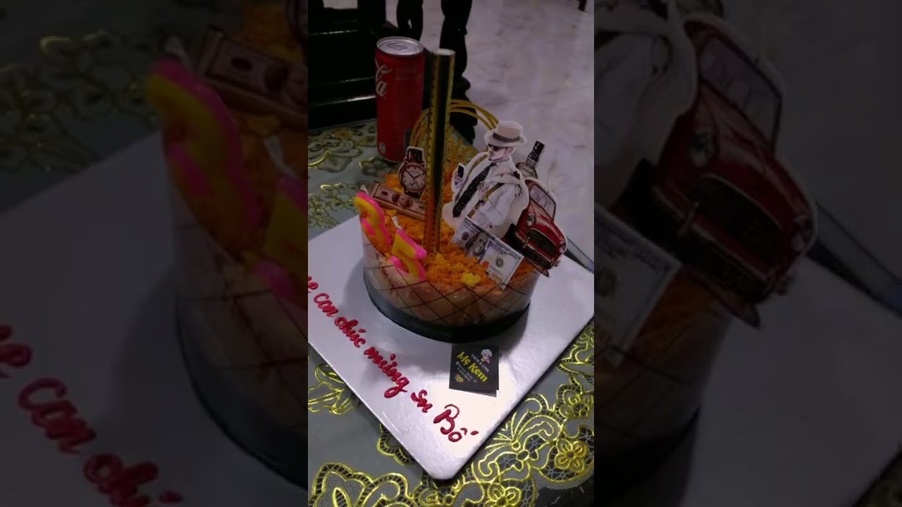 được vợ con tổ chức sinh nhật các bạn ạ, như trẻ con hẻ - youtube