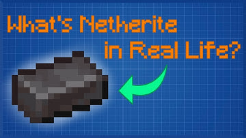What is Minecraft Netherite in Real Life?