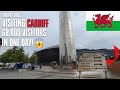 Cardiff 68,000 visitors, Parking nightmare 🤯 #cardiffbay #roc-bloc #wweclashatthecastle