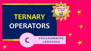 TERNARY OPERATOR IN C LANGUAGE || #Harshika_SoftwareTrainer | #_COMPUTER_CODE | #9618416209